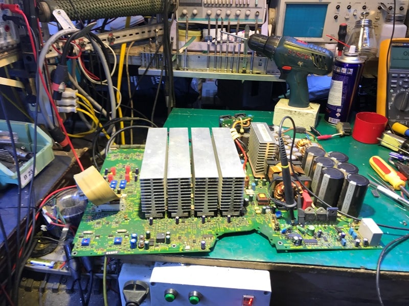 Sửa cục đẩy công suất Camco