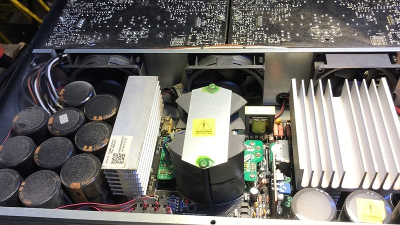 Sửa cục đẩy công suất VERITY