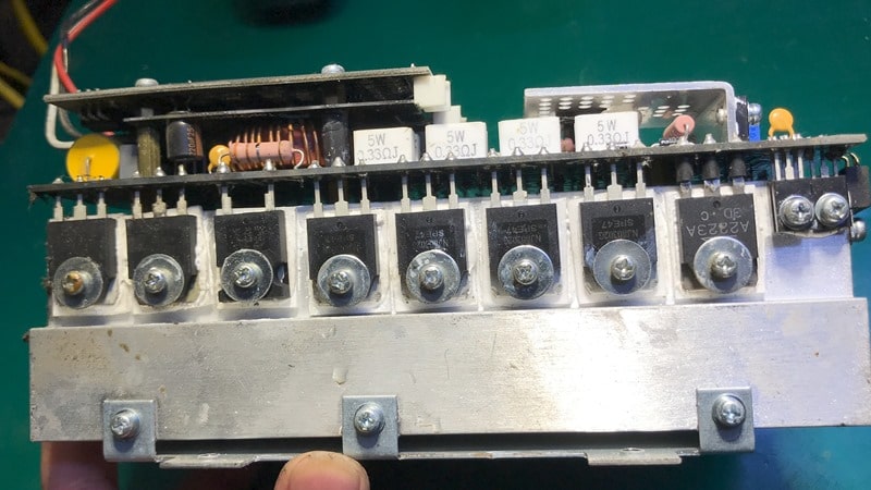 Sửa cục đẩy công suất Famousound