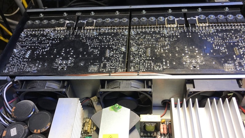 Sửa cục đẩy công suất VERITY