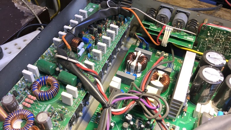 Sửa cục đẩy công suất Yamaha