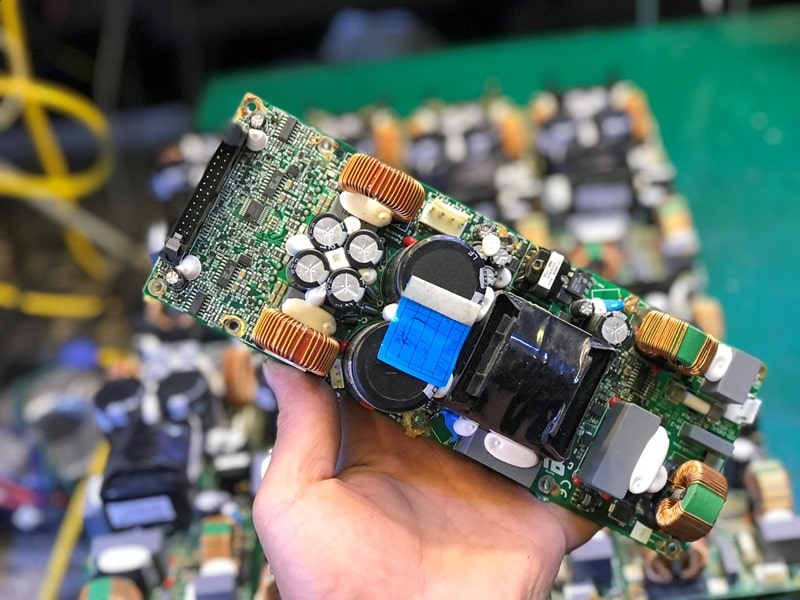 Sửa loa liền công suất Audiocenter