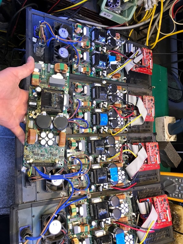 Sửa main loa active Audiocenter