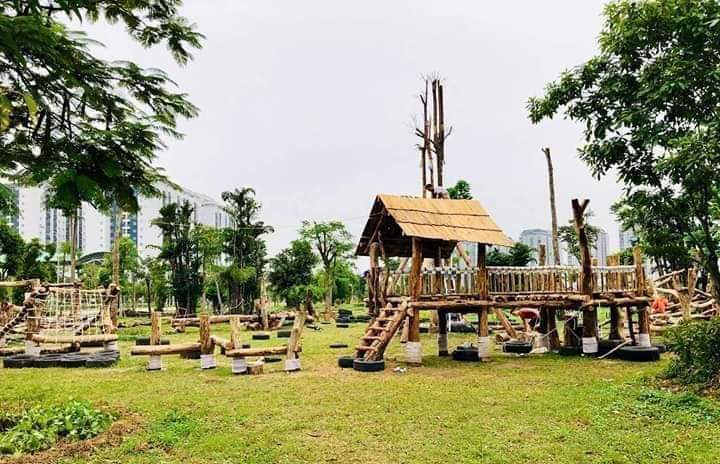 Khu vui chơi ngoài trời KĐT Thanh Hà Cienco5