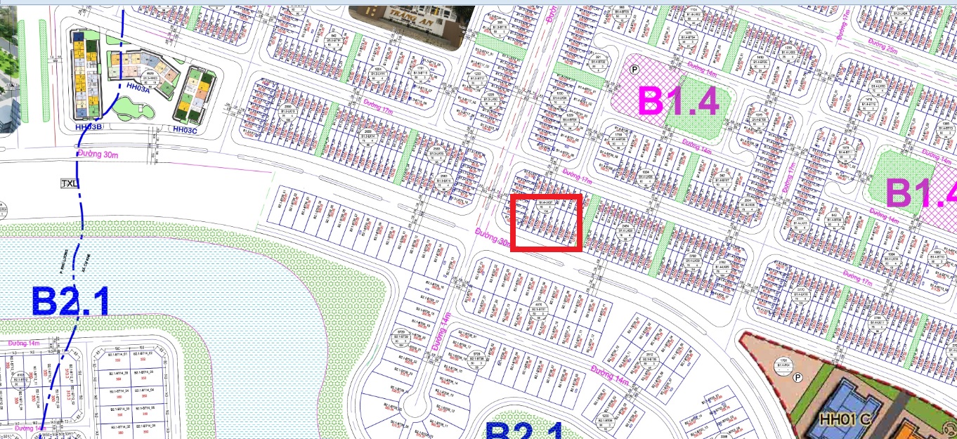 Liền kề B1.4LK7 KĐT Thanh Hà Cienco5