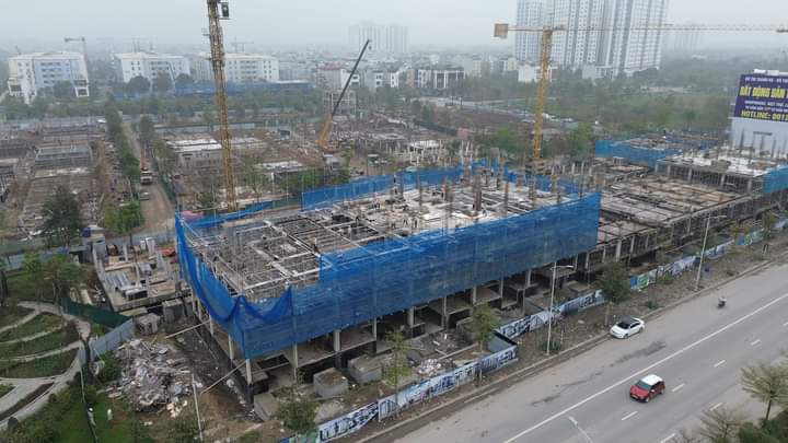 tiến độ thi công B1.1 dự án Thanh Hà Cienco5