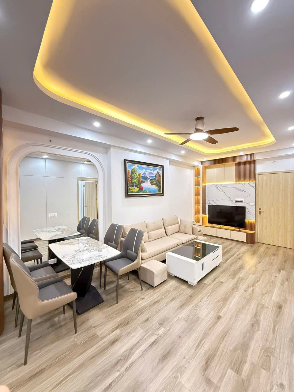 căn hộ 72m2 6 toà mới