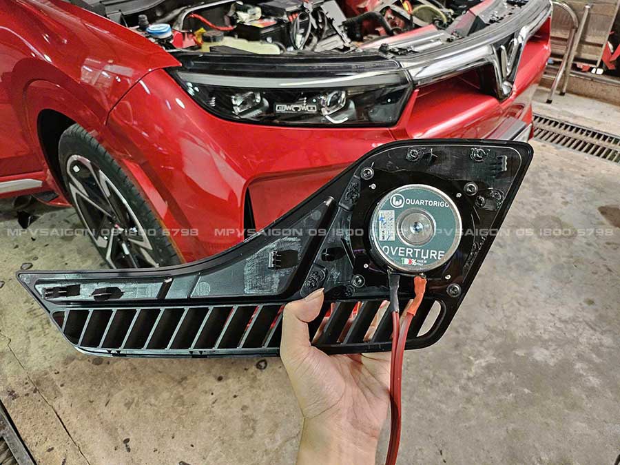 Nâng cấp âm thanh cho Vinfast VF9 với hệ thống Quartorigo