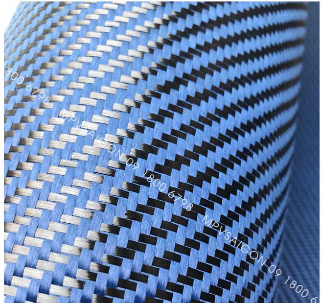 Vải carbon fiber 3K dệt cho nội thất ô tô C10