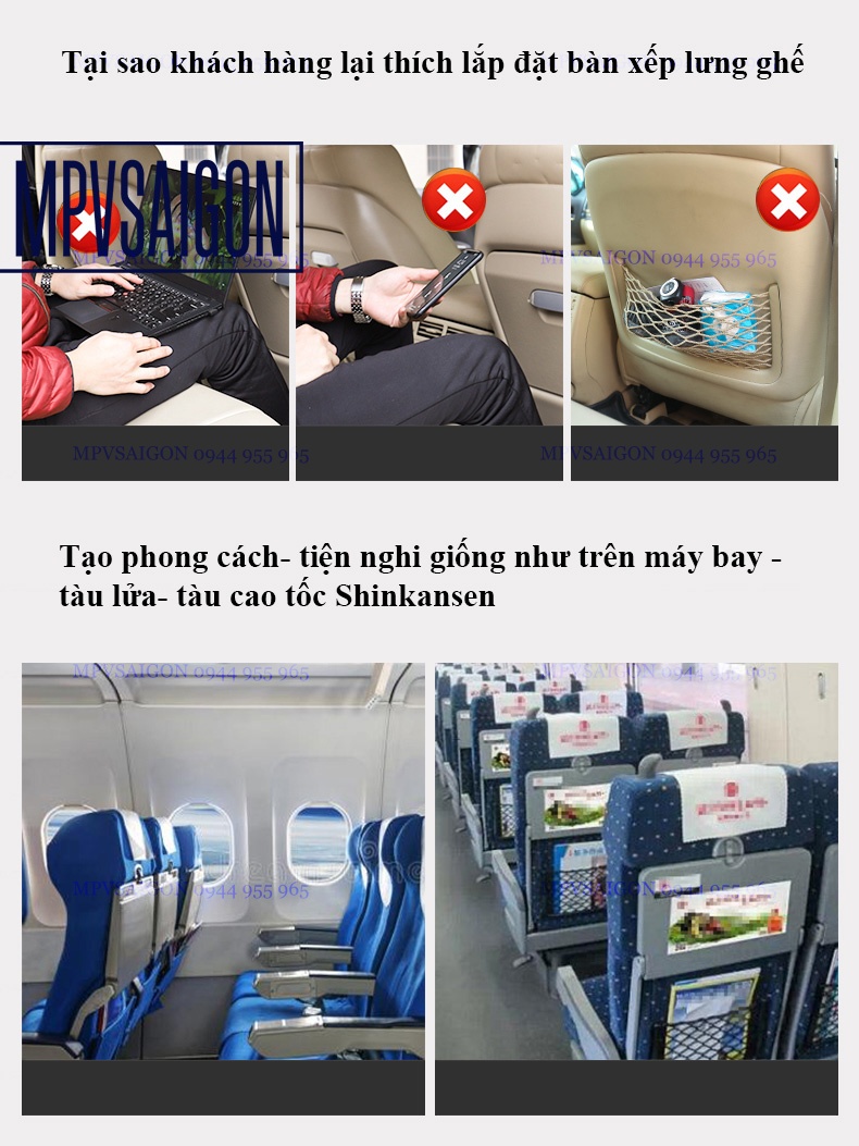 nâng cấp - độ bàn làm việc trên xe ô tô xe hơi tphcm