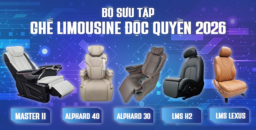 Bộ thiết kế Limousine độc quyền 2026 MPVSAIGON