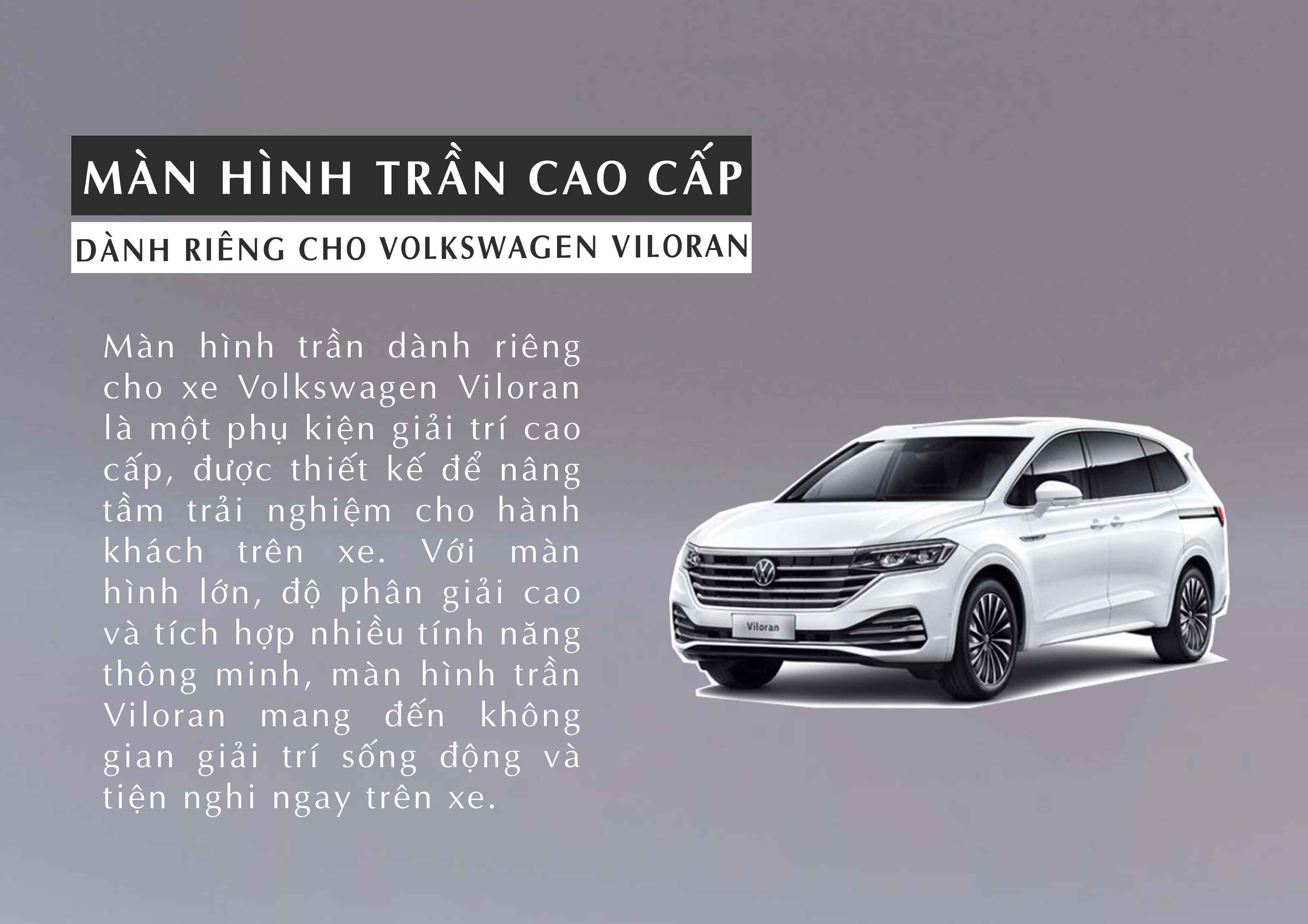 VILORAN - BROCHURE MÀN HÌNH GIẢI TRÍ DÀNH RIÊNG CHO VOLKSWAGEN VILORAN