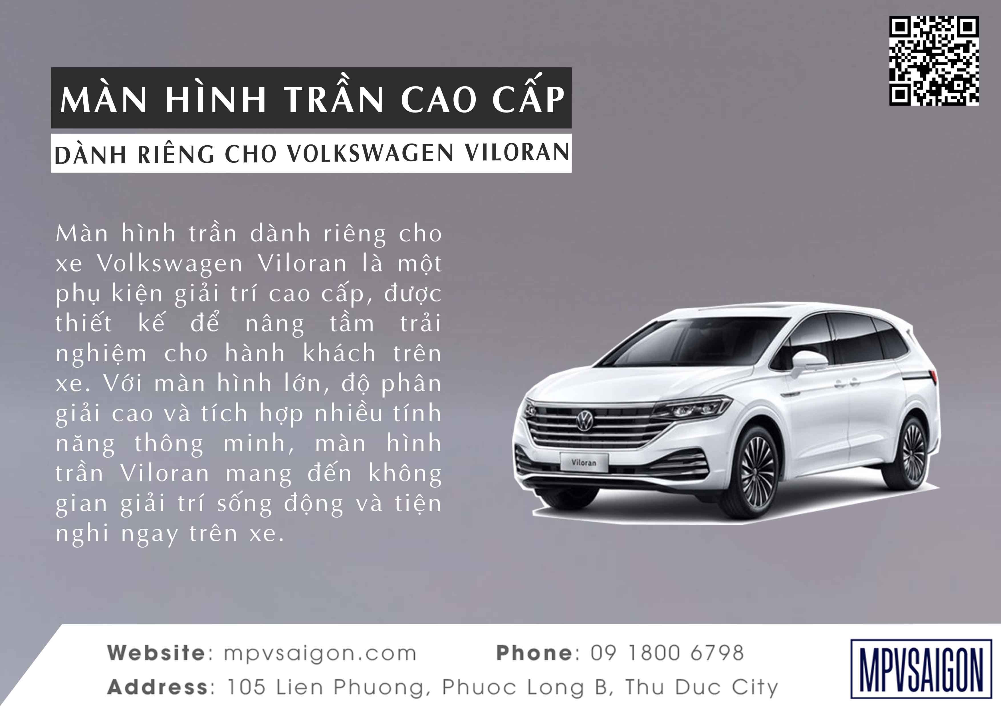 VILORAN - BROCHURE MÀN HÌNH GIẢI TRÍ DÀNH RIÊNG CHO VOLKSWAGEN VILORAN