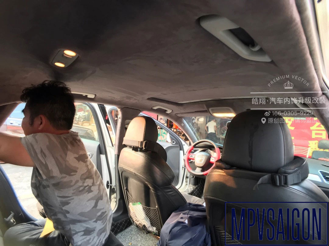 Bọc da, đổi màu nội thất ô tô tại HCM - MPVSAIGON