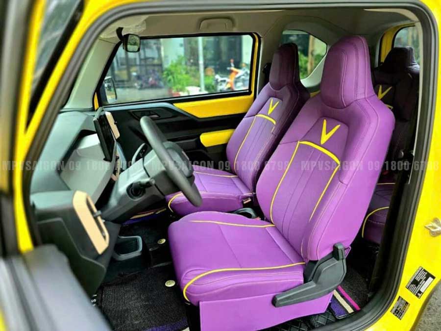 Bọc Ghế Da cho Xe Điện Vinfast VF3