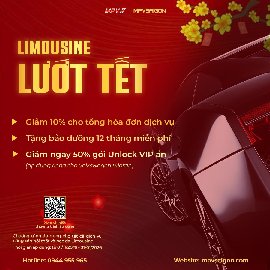 LIMOUSINE LƯỚT TẾT MPVSAIGON