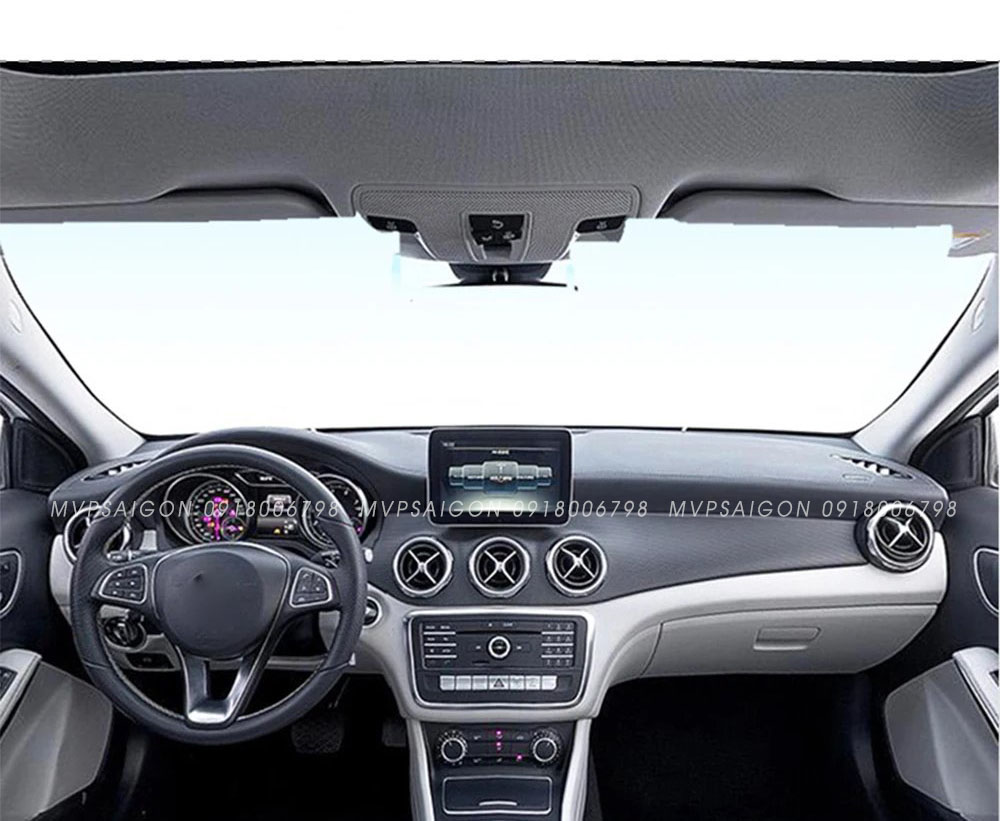 Cửa gió điều hoà Tuabin Led 64 màu cho xe Mercedes-Benz