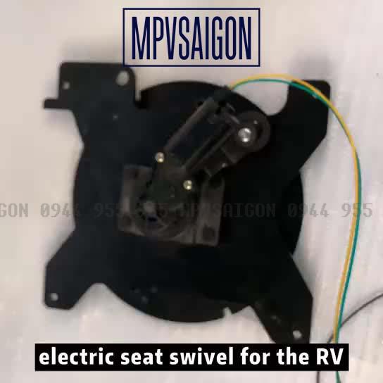 Đế xoay ghế mâm xoay ghế ô tô chỉnh điện tự động 180 360 độ xe ô tô limousine