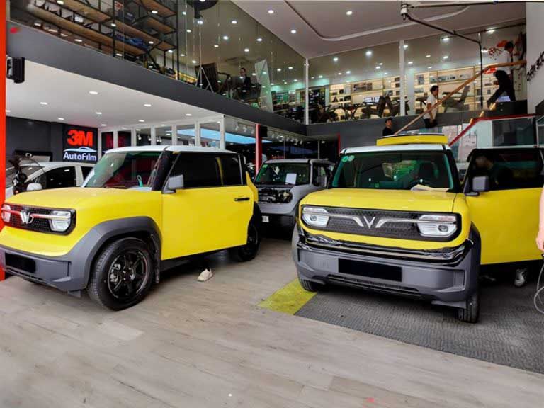 NÂNG CẤP GHẾ CHỈNH ĐIỆN VINFAST VF3 VỚI HỆ THỐNG MỘT CHẠM