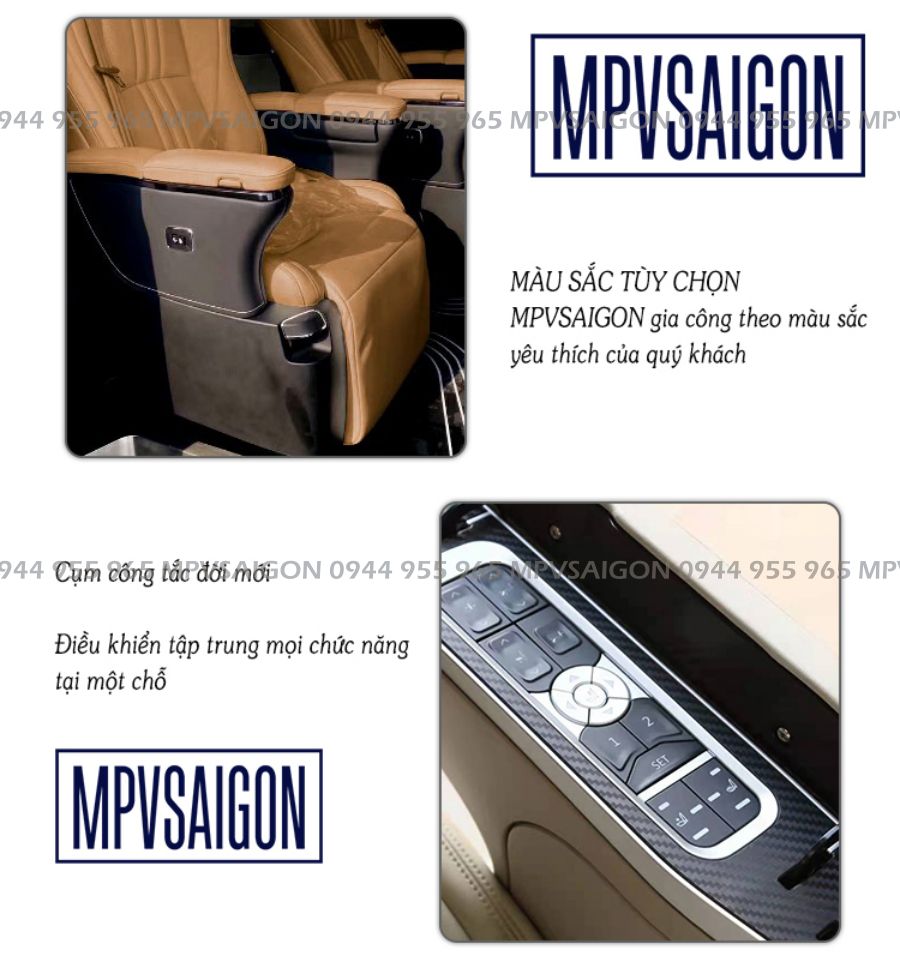 nâng cấp độ ghế limousine toyota alphard đẳng cấp