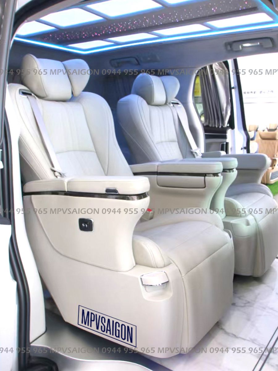 nâng cấp độ ghế limousine toyota alphard đẳng cấp