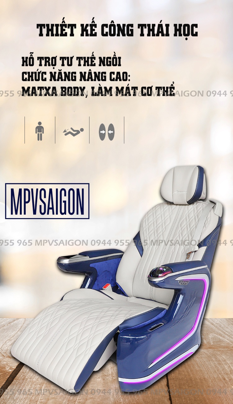 nâng cấp ghế limousine