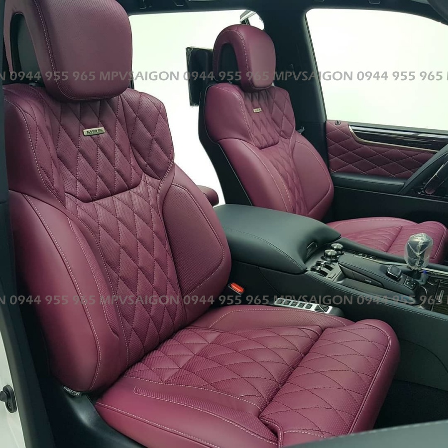 Nâng cấp độ ghế Limousine Lexus Lx570 MBS Trung Đông