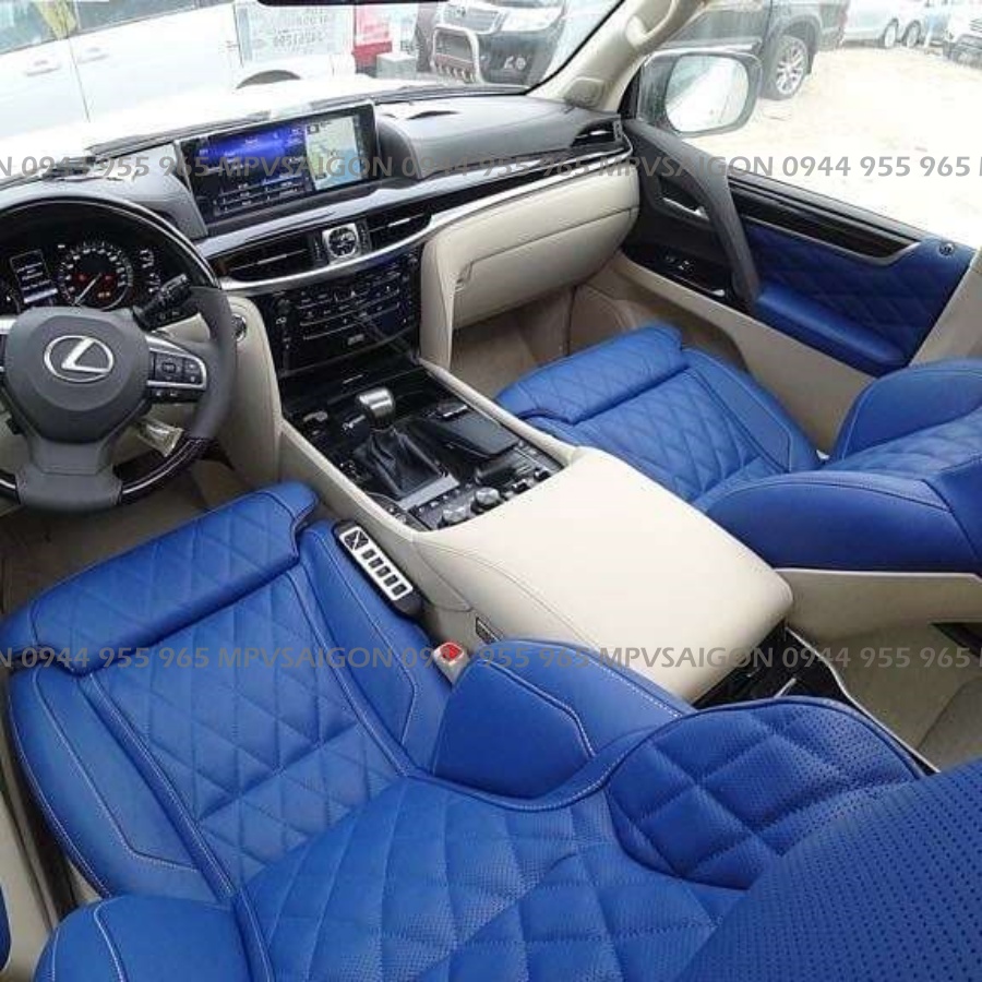 Nâng cấp độ ghế Limousine Lexus Lx570 MBS Trung Đông