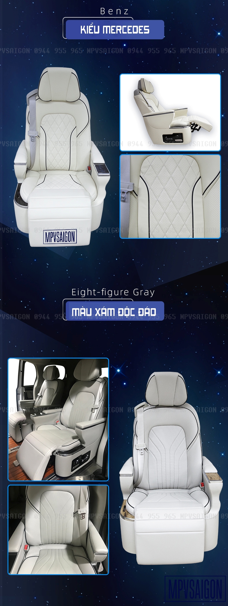 nâng cấp độ ghế limousine matxa thương gia tphcm