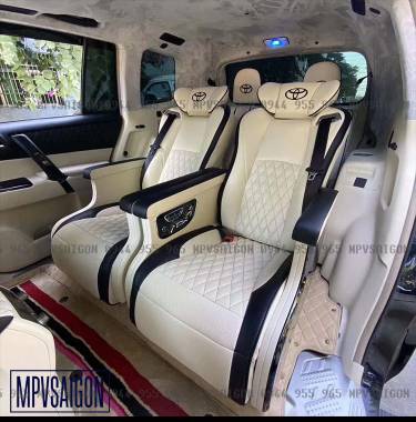 nâng cấp độ ghế limousine toyota fortuner highlander