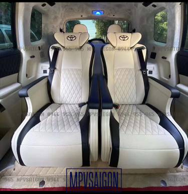 nâng cấp độ ghế limousine toyota fortuner highlander