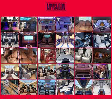 nâng cấp độ ghế limousine toyota fortuner highlander