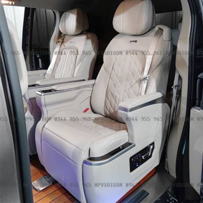 nâng cấp độ ghế limousine toyota fortuner highlander