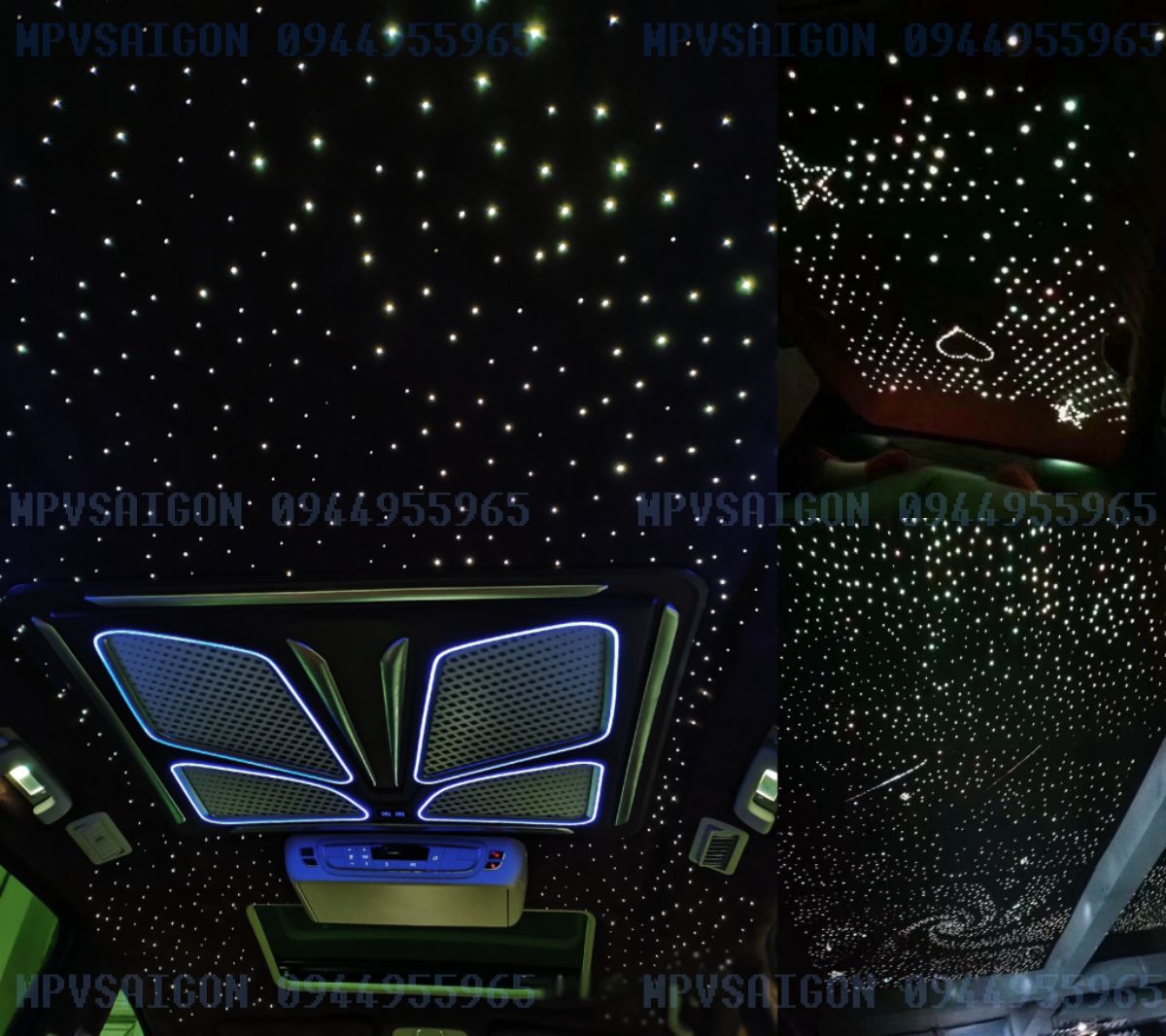 LED bầu trời sao Kia Carnival