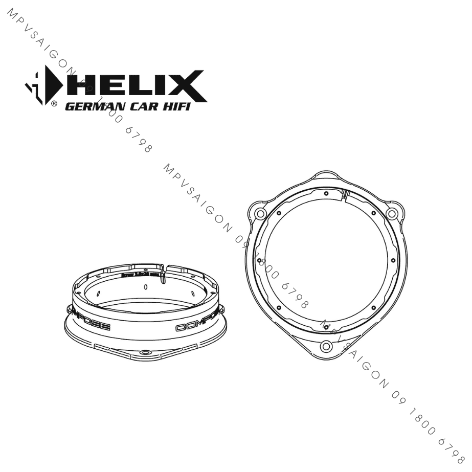 HELIX DƯỠNG FLEXMOUNT 165 CFMK165 - MPVSAIGON
