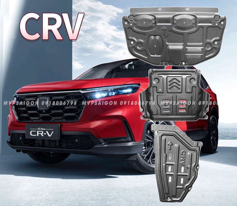 Lắp đặt giáp gầm Honda Cr-V - tấm bảo vệ động cơ hộp sốc