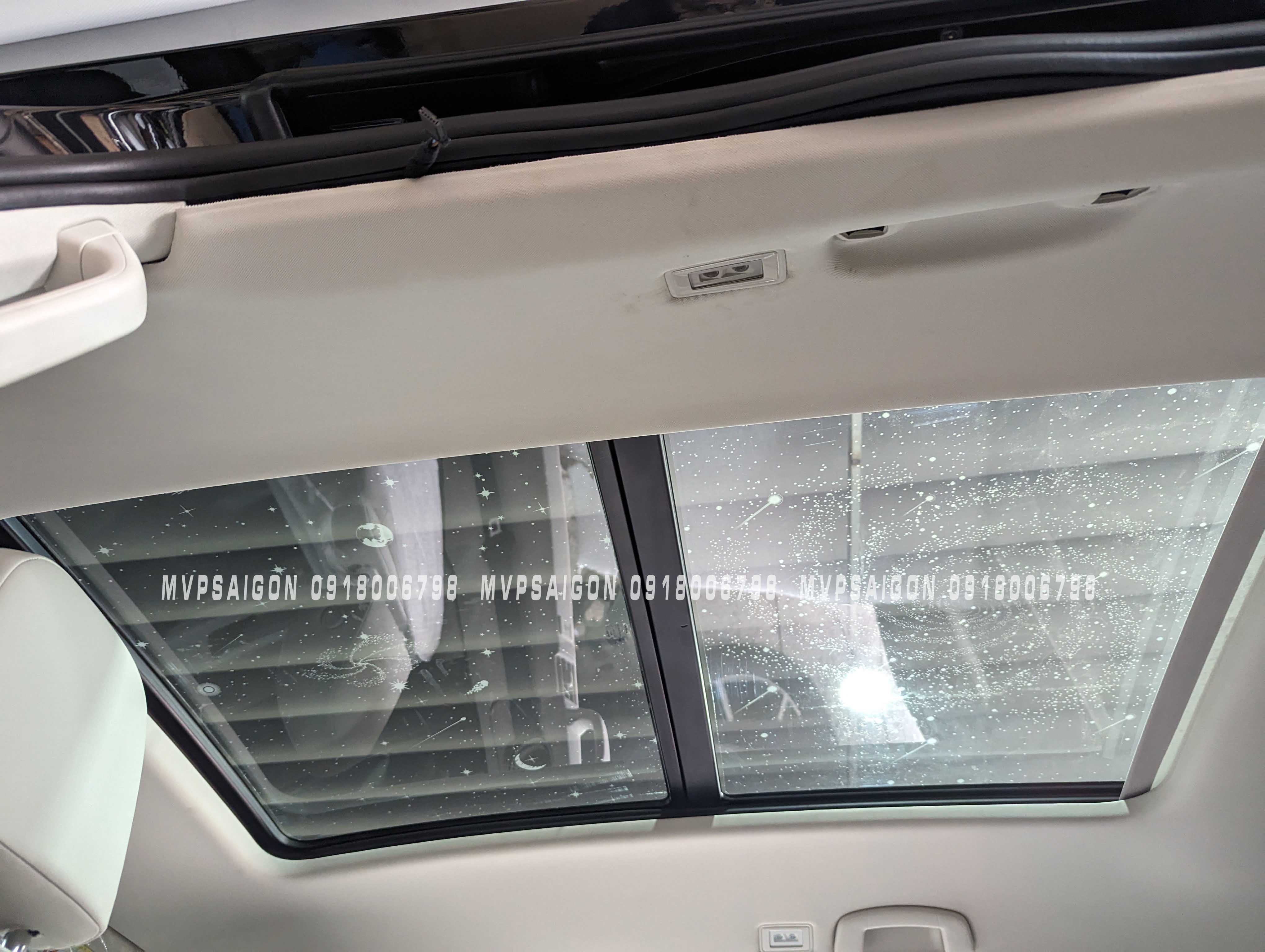 LED bầu trời sao cửa sổ trời cho xe Volkswagen Viloran