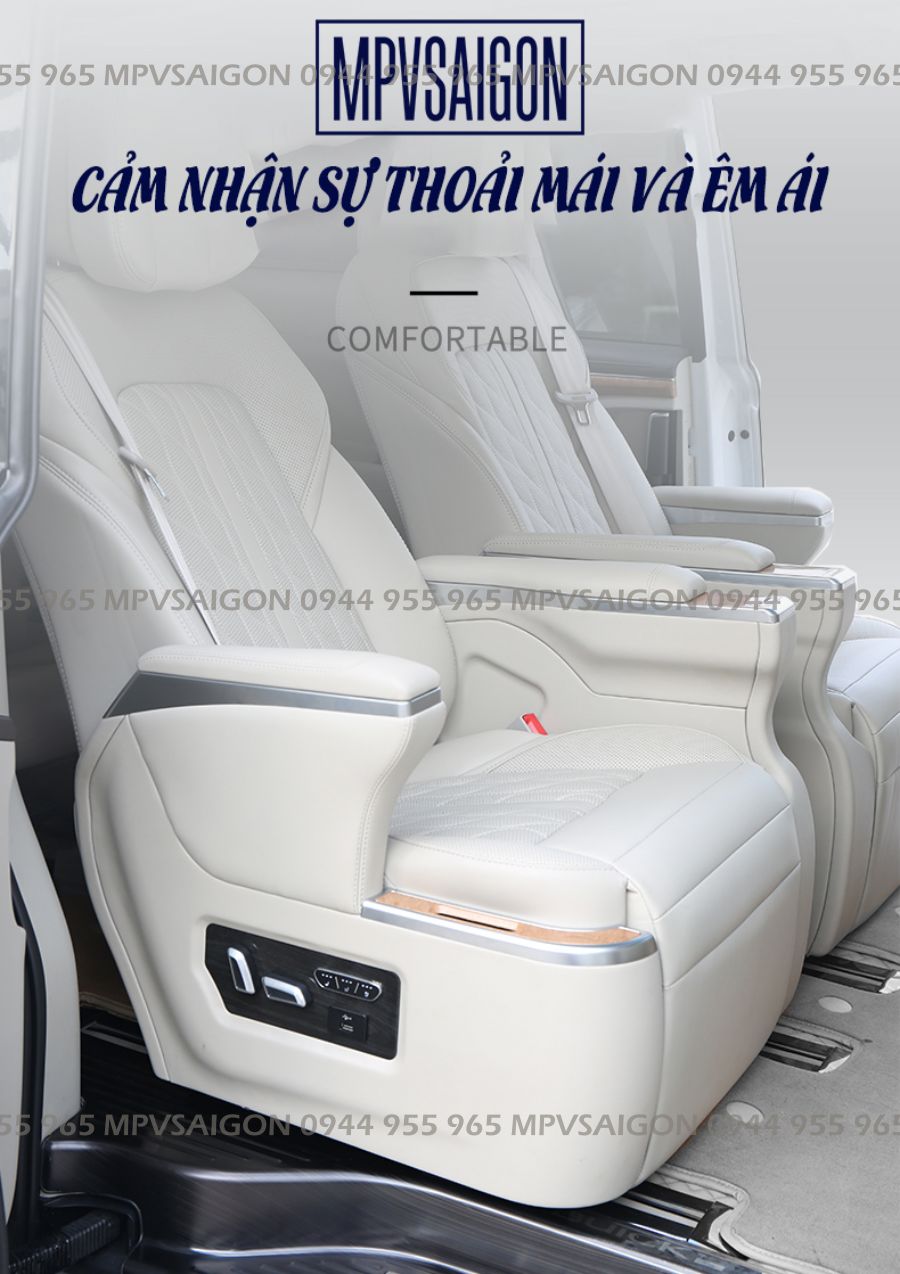 mẫu ghế limousine huyền thoại cho tất cả các dòng xe