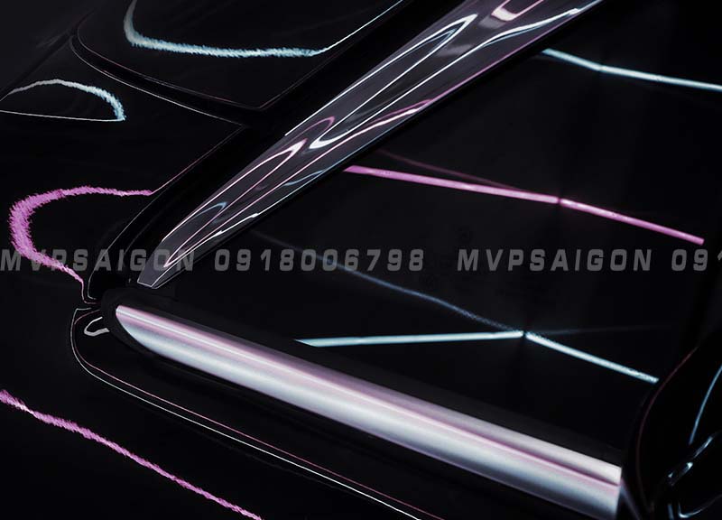 Nâng cấp bộ nẹp chân kính Benz V250 chrome và titan