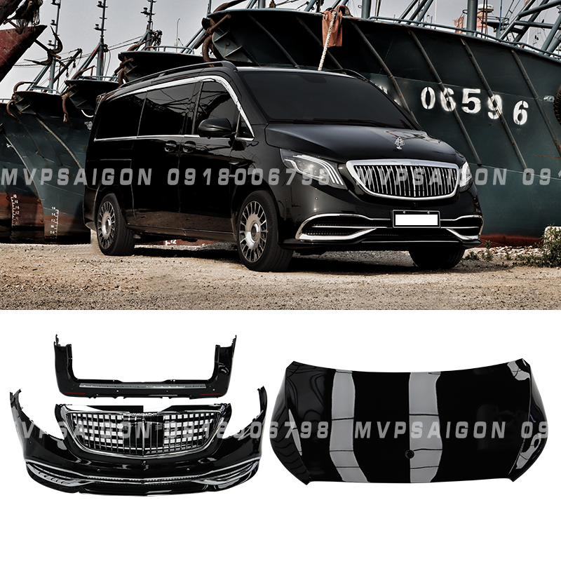 Nâng cấp body kit Mercedes Benz V250 2024 mẫu mới nhất