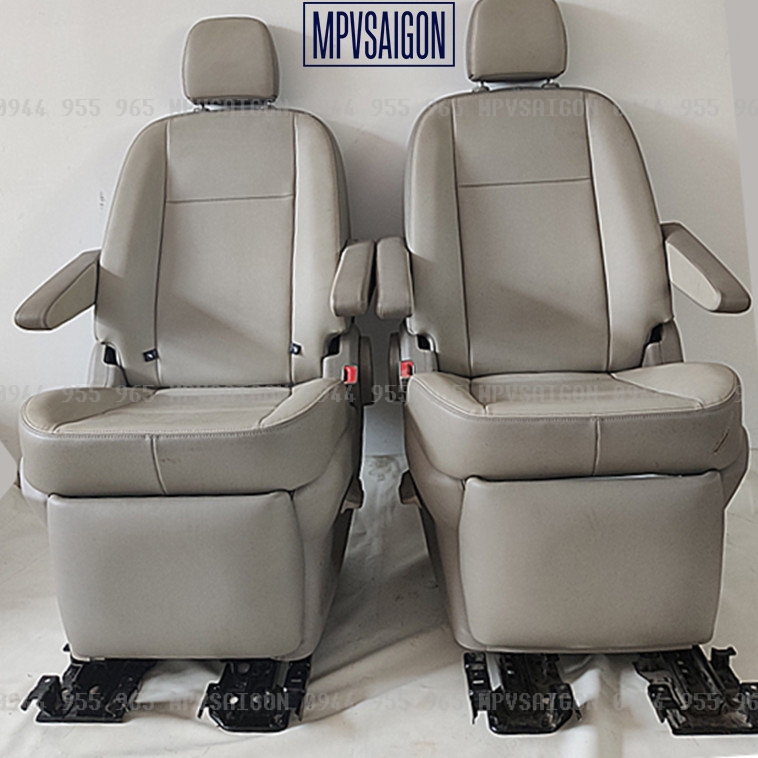 Nâng cấp - độ gác chân nâng chân ghế Ford Tourneo