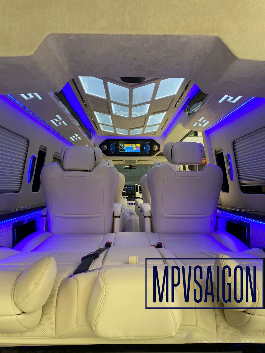 Nâng Cấp Limousine Toyota Hiace - Nội thất ô tô MPVSAIGON