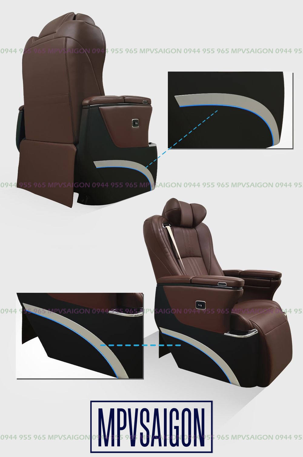 Nâng cấp độ ghế Limousine V250 V class