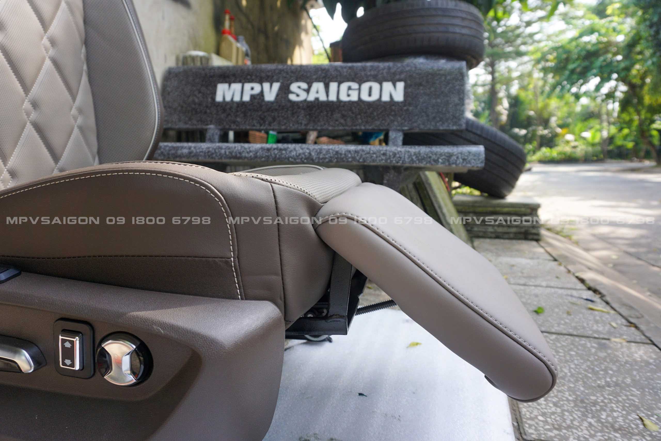 Nâng cấp nâng chân ghế phụ Volkswagen Viloran