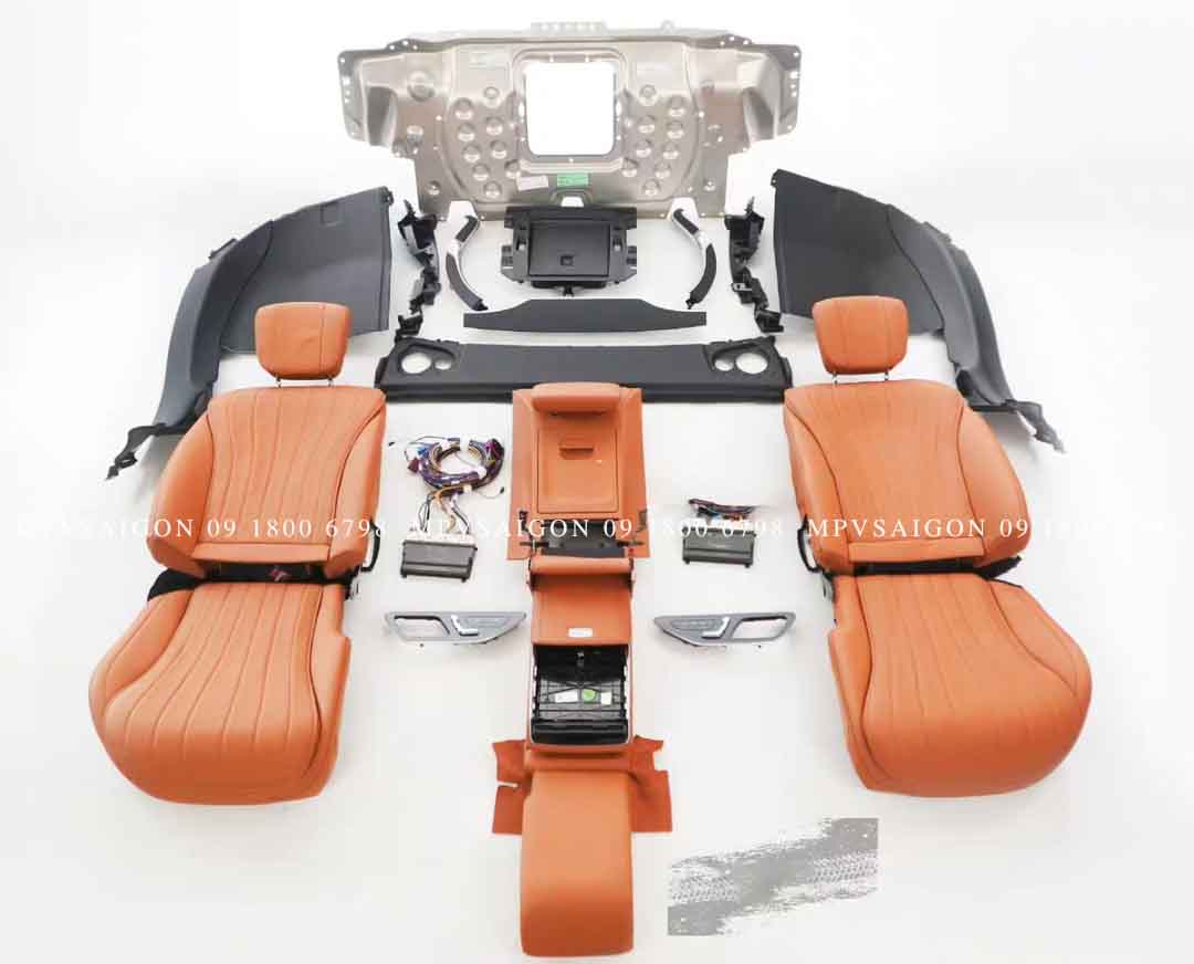 Mercedes Benz W223 - Nâng cấp nội thất lên bản cao cấp