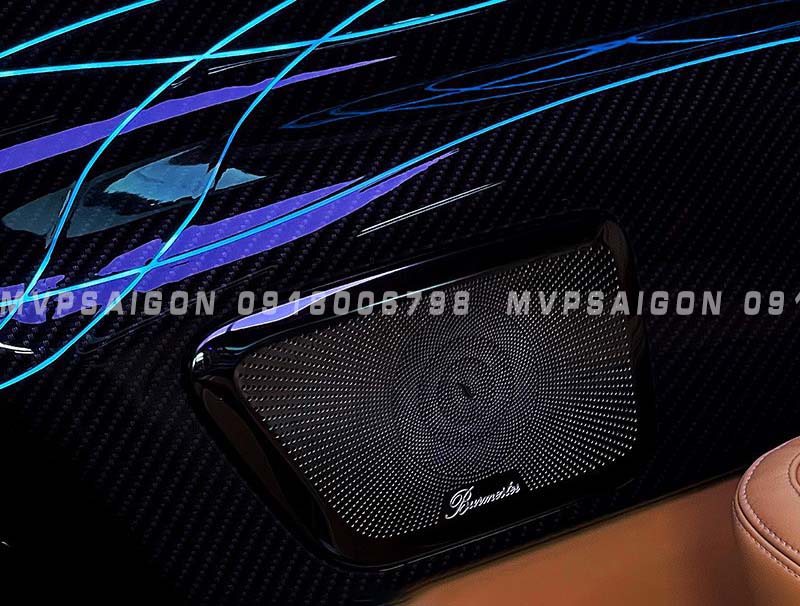 Ốp loa titan Mercedes Benz V250 - Nội thất ô tô MPVSAIGON