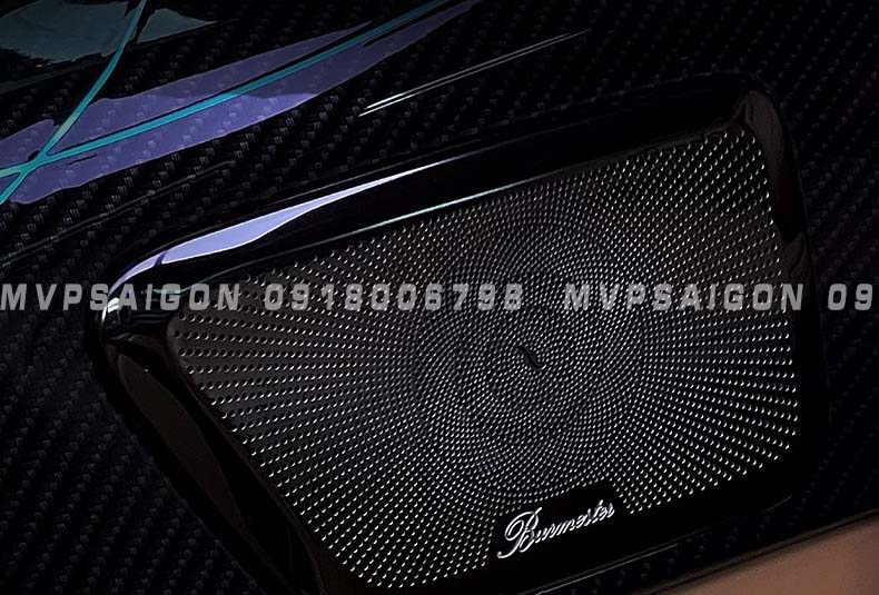 Ốp loa titan Mercedes Benz V250 - Nội thất ô tô MPVSAIGON