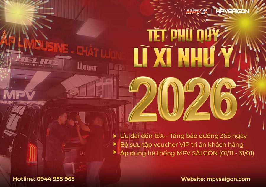 TẾT PHÚ QUÝ – LÌ XÌ NHƯ Ý 2026 MPVSAIGON