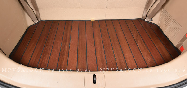 Thay đổi diện mạo nội thất xe với sàn gỗ tự nhiên MPVSAIGON