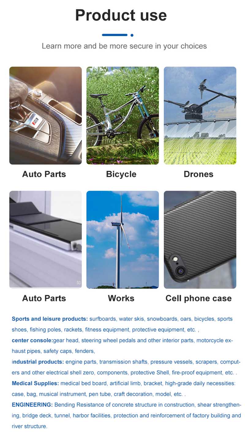 Vải carbon fiber 3K dệt cho nội thất ô tô C14